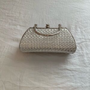 Bijoux Terner Silver Clutch Wristlet